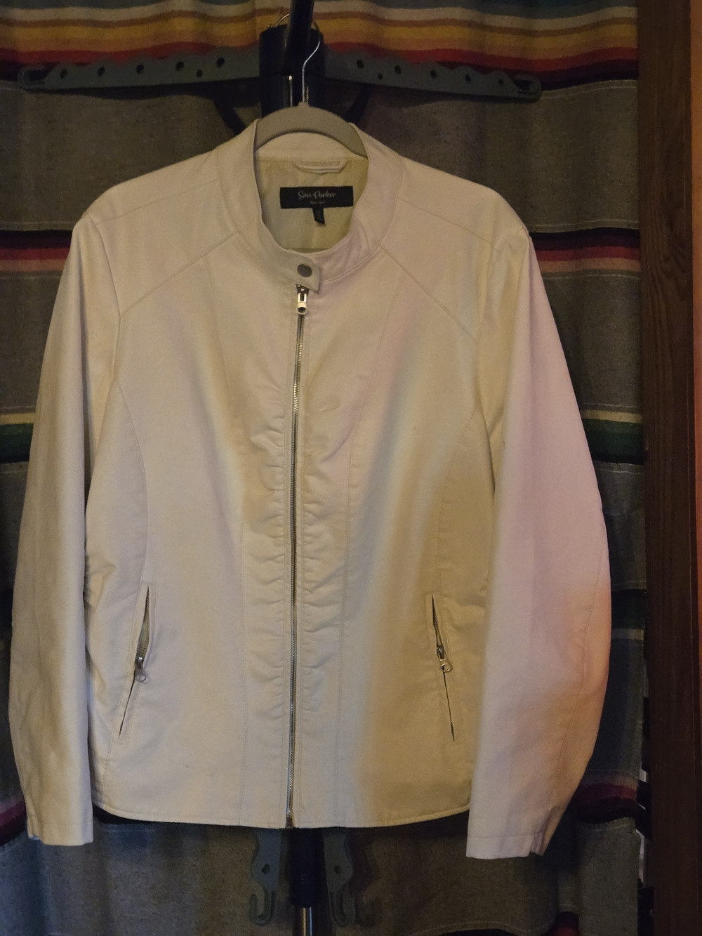 Casual Faux Leather Jacket